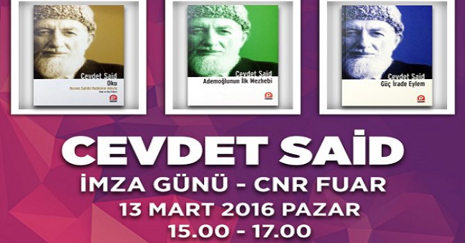 Ünlü İslam düşünürü Cevdet Said CNR'de