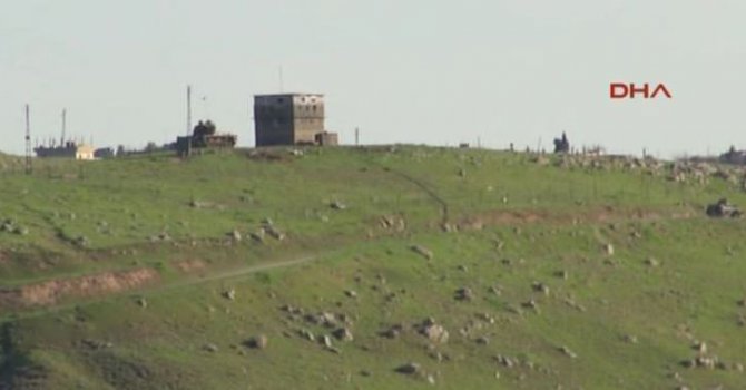 Suriye sınır hattına beton duvar