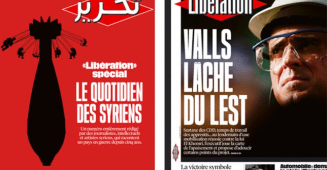 Fransız gazetesini Suriyeliler çıkardı