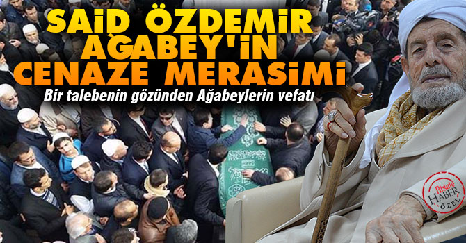 Said Özdemir Ağabeyimin cenaze merasimi