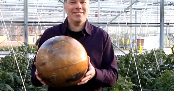 Mars'ta domates, roka ve turp yetiştirecek!