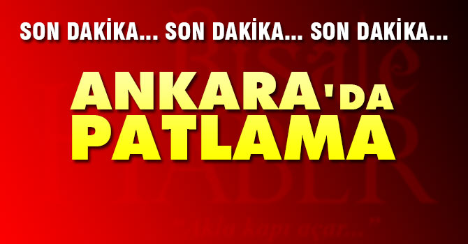 Ankara'da patlama