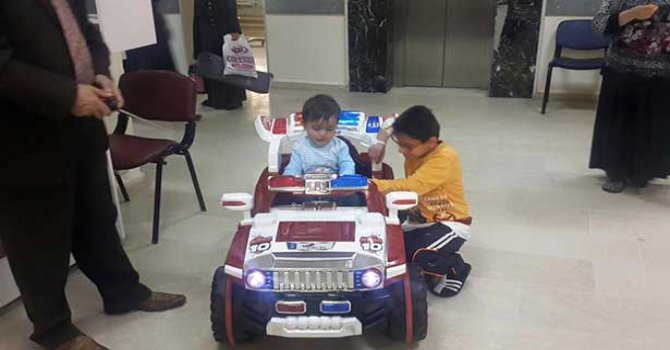 Çocuklar artık ameliyata böyle gidecek