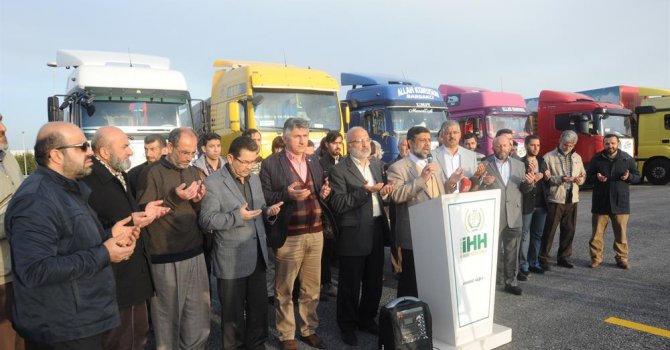 Konya'dan Suriye'ye yardım eli