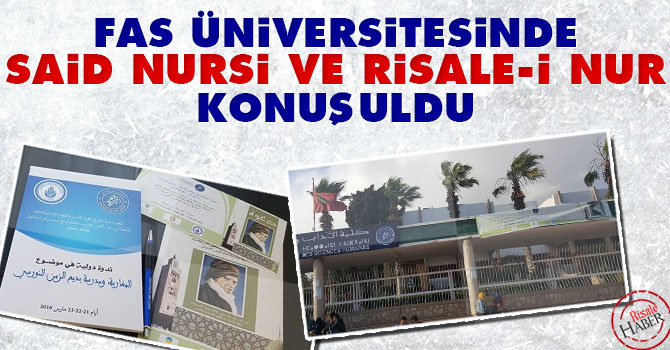 Fas Üniversitesinde Said Nursi ve Risale-i Nur konuşuldu
