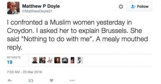 İngiltere'de Müslüman karşıtı kişi tutuklandı