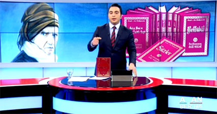 Akit TV spikeri Ana Haber'de 'Risale-i Nur' okudu