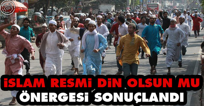 'İslam resmi din olsun mu' önergesi sonuçlandı