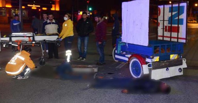 Kaza yapan motosikletli: Allahım ne olur yardım et