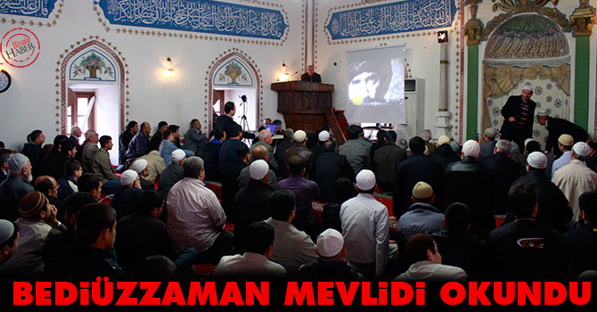 Kırklareli'nde Bediüzzaman Said Nursi mevlidi okundu