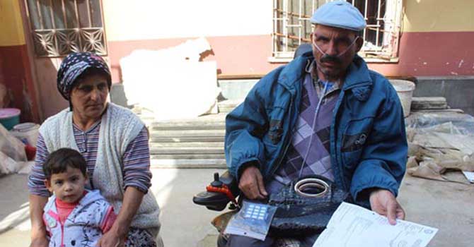 Ciğerini kucağında taşıyan adamın sevinci kısa sürdü