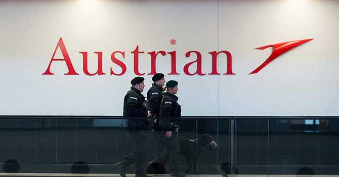 Viyana Uluslararası Havalimanı'nda terör alarmı