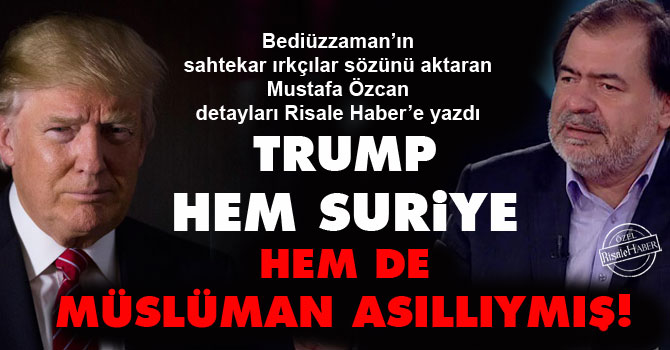 Trump hem Suriye hem de Müslüman asıllıymış!