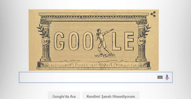 Google'dan Olimpiyat Oyunları Doodle'ı