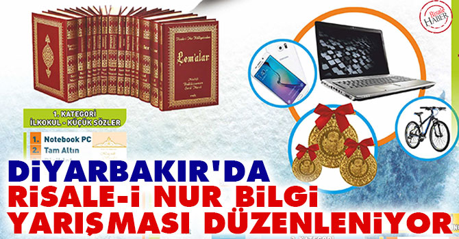 Diyarbakır'da Risale-i Nur bilgi yarışması düzenleniyor