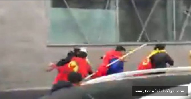 Paris'te Azerilere saldıran PKK'lılar kaçtı