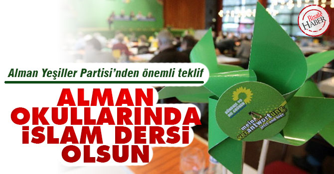 Yeşiller Partisi'nden Alman okullarında İslam dersi olsun teklifi