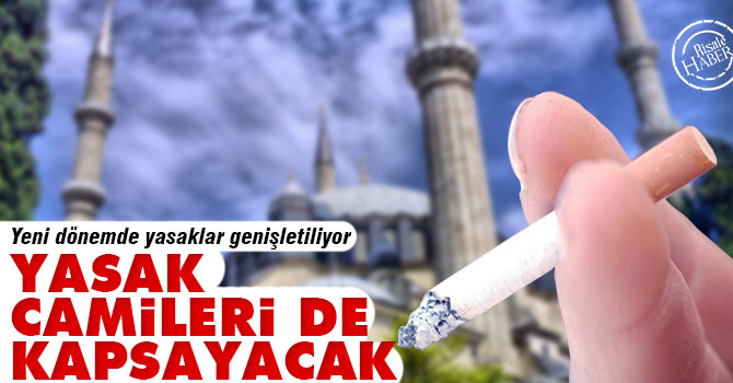 Yasakta yeni dönem camileri de kapsayacak