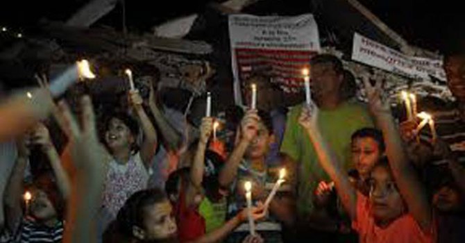 Bir kültürel miras Filistin kandilleri