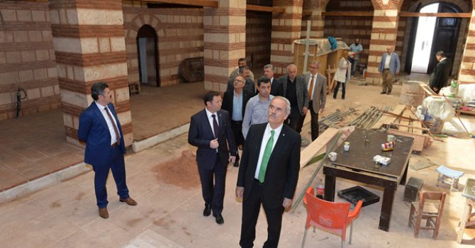 Beyazıtpaşa Medresesi açılışa hazır