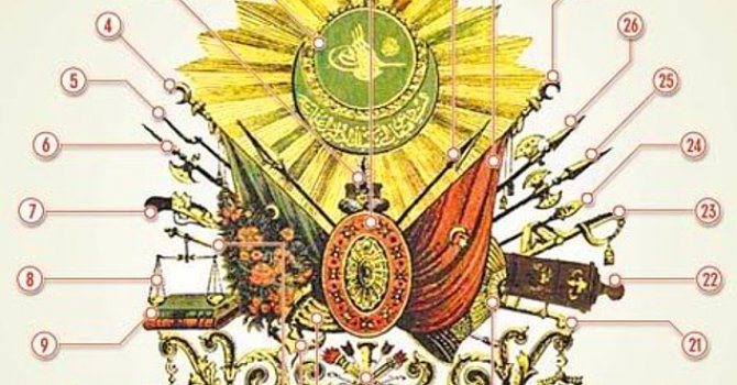 Osmanlı Armasındaki Sembollerin anlamlarını biliyor musunuz? (Foto Galeri)