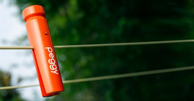 Akıllı çamaşır mandalı!