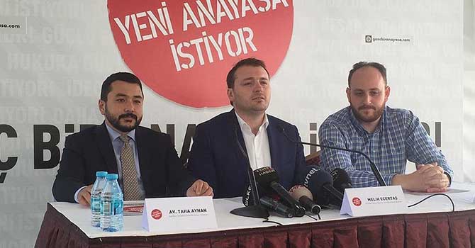 'Hürriyet ve adalet sütunları üstünde yükselen bir anayasa istiyoruz'