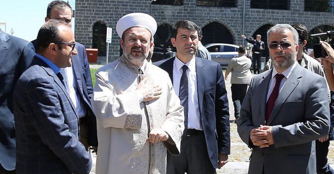 Diyanet İşleri Başkanı Görmez Diyarbakır'da