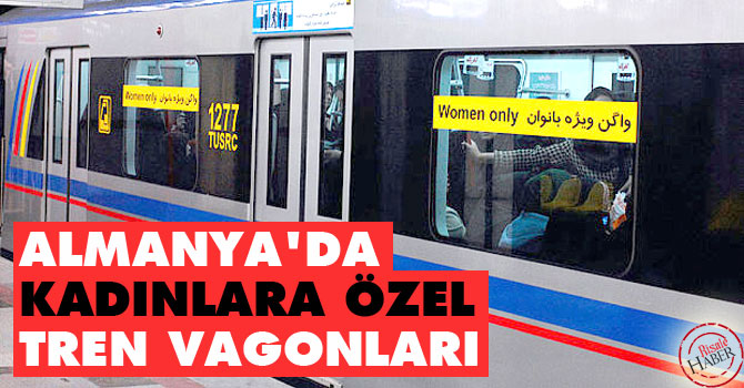 Almanya'da kadınlara özel tren vagonları