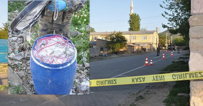 Camii karşısına tuzak kurdular
