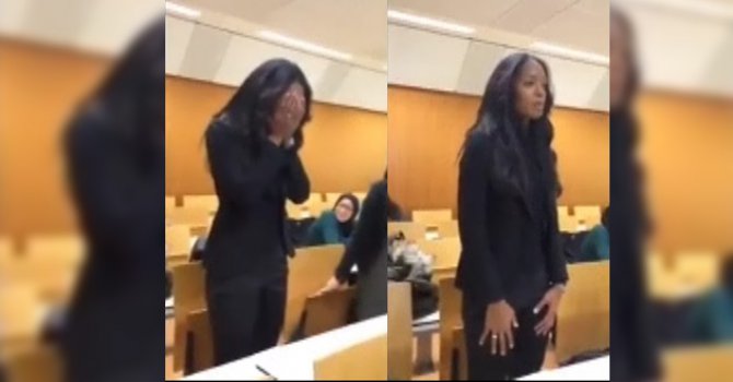 Hollandalı kadın gözyaşları içinde Müslüman oldu (video)