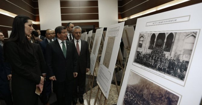 Başbakan 'Kut’ül Amare' sergisini gezdi