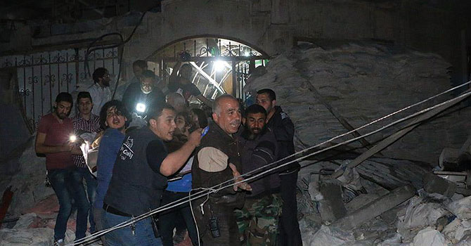 Rus jeti Halep'te sahra hastanesini vurdu: 30 ölü, 62 yaralı