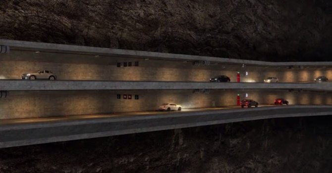 12 İli birbirine bağlayan tünel ulaşıma açıldı!