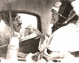 Said Nursi'nin bu fotoğrafındaki kişiydi