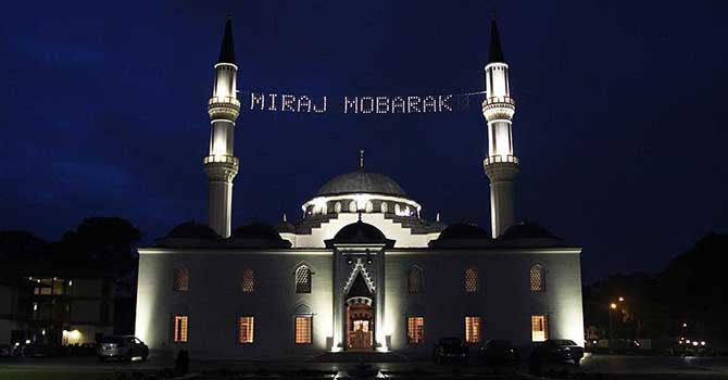 ABD’de Miraç Kandili coşkuyla kutlandı