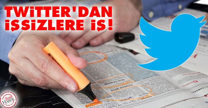 Twitter'dan işsizlere iş!