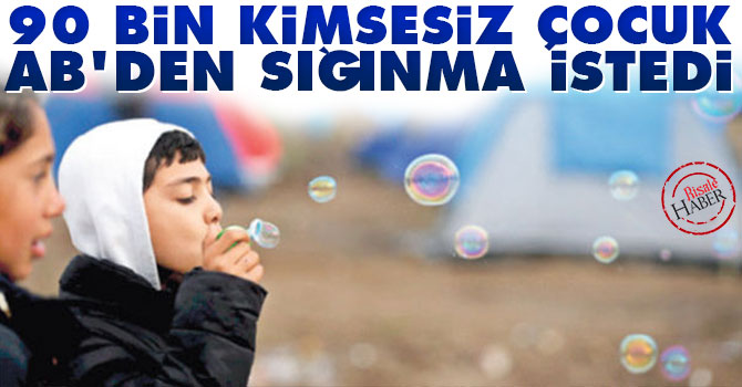 AB'den 90 bin kimsesiz çocuk sığınma istedi