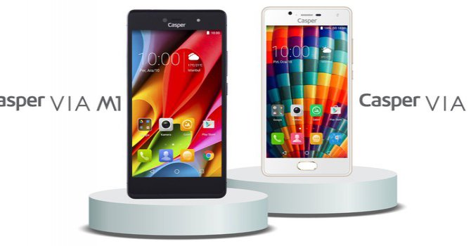 Casper'dan iki telefon birden