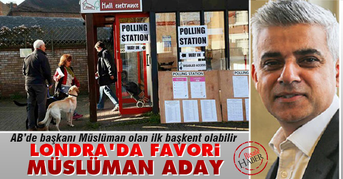 Londra’da favori Müslüman aday