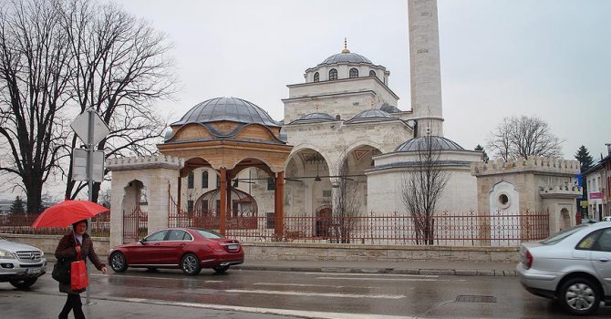 Sırpların yıktığı camii yarın açılıyor