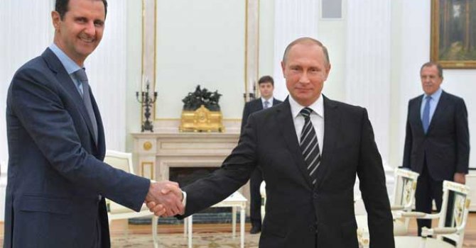 Esed'dan Putin'e teşekkür mektubu