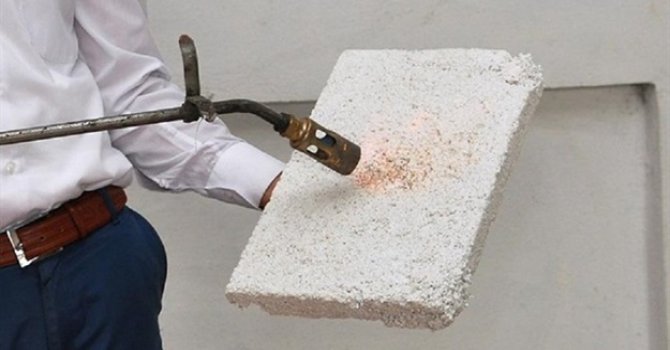 Ateşe dayanıklı binalar geliyor