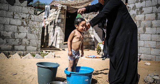 Gazze'deki içme suyu sorunu