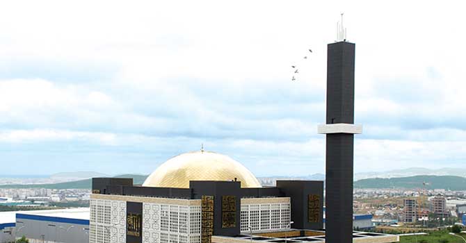 15 Adet Camiye Çelik Minare yapılacak