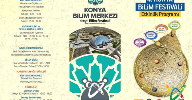 Konya Bilim Festivali Başlıyor!
