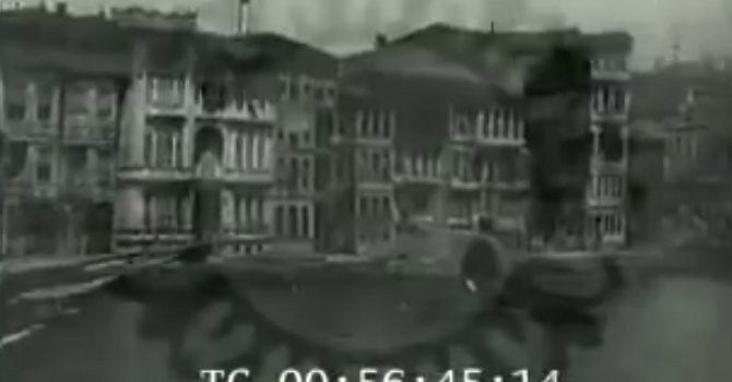 İstanbul ve Diğer Dünya Şehirlerinin 1920 Yılındaki Görüntüleri (Video)