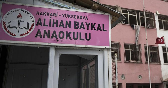 Teröristlerin harabeye çevirdiği okullara yeniden inşa kararı