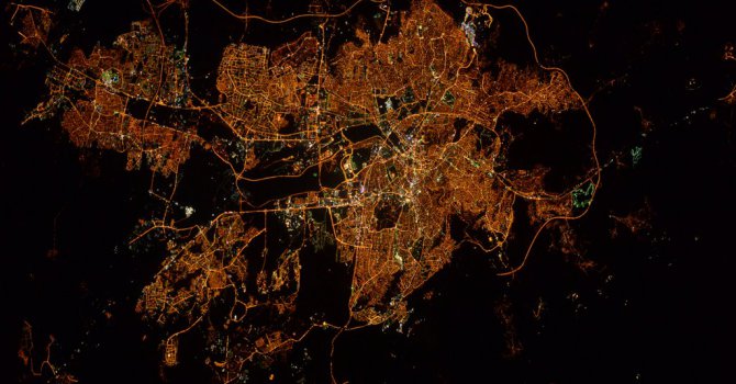 NASA Astronotundan Ankara'ya özel paylaşım