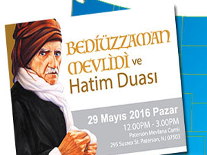 Amerika'da Bediüzzaman Mevlidi ve Hatim duası